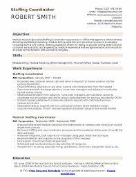 Staffing Coordinator Resume Samples Qwikresume