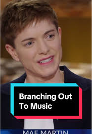 For Mae Martin, music made them feel more vulnerable than stand-up comedy  #DailyShow #Music #Comedy #MaeMartin