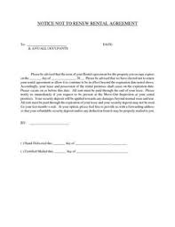 Non renewal of tenancy notice at essential landlord rental forms page with apartment lease rental. Letter Of Intent Not To Renew Contract Teacher Shouldirefinancemyhome