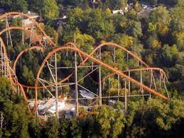 Tabalugas achterbahn steht im park holiday park in hassloch, deutschland. Hassloch Geforce Weltweit Viertbeste Achterbahn Pfalz Die Rheinpfalz