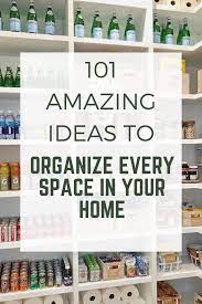 This board is full of ideas, tips, tricks and hacks to organize every space in your home more efficiently and effectively! 105 Genius Home Organization Ideas Home Organization Organization Organization Hacks