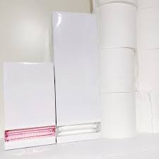 トイレの生理用品収納 紙袋を使ったナプキンストッカーの作り方 家がどんどん好きになる 整理収納 diy 生活便利アイテム 生理用品 収納 ライフハック 収納