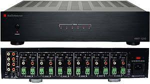 Audiosource Amp 1200 Amplifier 12 Channels 6 Stereo Zones Audio Installation Sonos Wireless Amplifier
