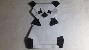 Membuat bentuk bangau terlihat sulit, tapi ternyata cara melipatnya mudah dan menyenangkan, jadi jangan ragu untuk mencoba kerajinan ini. Membuat Origami Panda Duduk Origami Binatang Youtube
