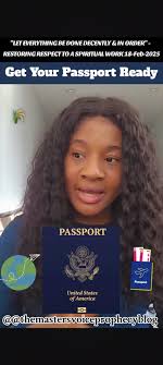 "DO YOU OWN A PASSPORT?" -JUNE 26, 2025, If you aren't getting one or  already have it, you're at a different level of stubborn. In future when  you need to move fast & realize what an asset it is for ...