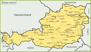 Von vorarlberg zum burgenland besteht österreich aus 9 bundesländern. Osterreich Karte Annakarte Com