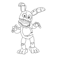 Minion coloring pages bee coloring pages super coloring pages monster coloring pages spring coloring pages free coloring sheets cat coloring page animal coloring pages printable coloring pages. Plushtrap Fnaf Coloring Page For Kids Free Five Nights At Freddy S Printable Coloring Pages Online For Kids Coloringpages101 Com Coloring Pages For Kids