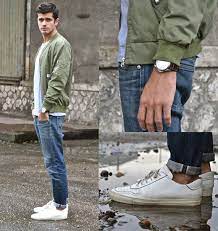 Olow Captain Kirk Bomber Common Projects Bball Sneakers Styled By Boris Cornilleau In Xxvii See Looks Like This And Mens Outfits Dapper Men Bomber Jacket Men