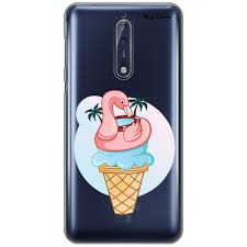 Cones stay nice and fresh in our clear acrylic ice cream cone cabinet. Case Ice Cream Cone Flamingo Nokia 8