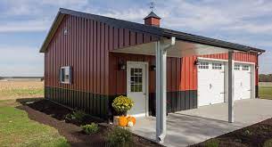 Morton Building Garage In Fairfield Illinois Morton Building Homes Metal Building Homes Metal Shop Building