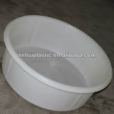 pe white plastic wash tub /wash basin