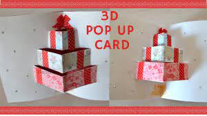 We have added the border property to demonstrate that the flip itself goes out of the box on hover (remove perspective if you don't want the 3d effect */ Diy How To Make 3d Pop Up Card Easy 3d Cards Tutorial For New Year Anniversary Christmas Birthday Youtube