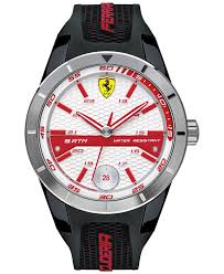 Scuderia Ferrari Men S Redrev T Black Silicone Strap Watch 44mm 830250 Watches Jewelry Watches Ma Watches For Men Rolex Watches For Men Amazing Watches
