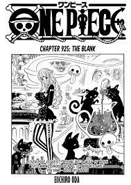 one piece chapter 925 page 1 ペローナ 尾田栄一郎 挿絵