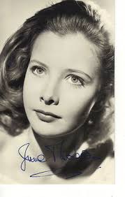 JUNE THORBURN ENGLISH ACTRESS AUTOGRAPH PHOTOGRAPH UACC