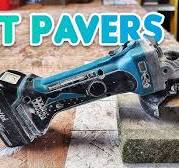 How To Cut Pavers With An Angle Grinder