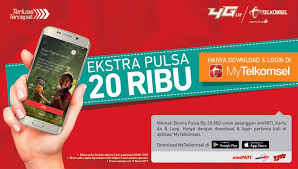 Maybe you would like to learn more about one of these? Telkomsel On Twitter Ekstra Pulsa 20 Ribu Bagi Pengguna Prabayar Telkomsel Yang Sudah Download Mytelkomsel Dan Login Pertama Kali Info Https T Co Idcx0b6rsb Https T Co 8rywyixwxb