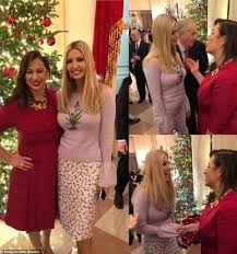 Ivanka white house christmas decor. First Family Puts On United Front For White House Christmas Party Express Digest