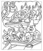 You can also create your own bear coloring book. Cubbi Sunni Gruffi Zummi Tummi Grammi Are Reading A Story Coloring Page Unicorn Coloring Pages Disney Coloring Pages Bear Coloring Pages