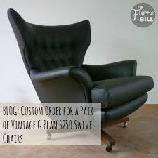 Custom Order For A Pair Of Vintage G Plan 6250 Swivel Chairs Chair Swivel Chair How To Plan