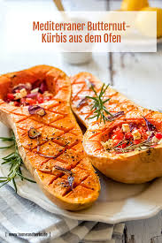 Zubereitung butternut kürbis im ofen gebacken. Mediterraner Butternut Kurbis Aus Dem Ofen Home And Herbs