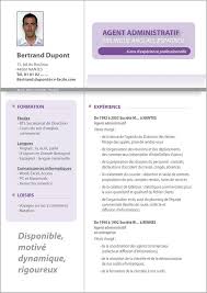 L'agent de voyage se doit d'être accueillant, souriant et de soigner son apparence ainsi que son discours puisque son métier tourne autour du client. Modele Exemple Agent Administratif Jpg 584 826 Modele Cv Cv Secretaire Cv Assistante Administrative