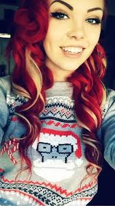 Red With Blonde Streaks Hair Colors Ideas Hair Styles Red Blonde Hair Hair Color Crazy