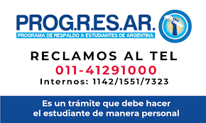 Ser alumna/o regular de una institución educativa. Reclamos Becas Progresar Ies 9 015