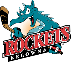 Kelowna Rockets Western Hockey League Kelowna British Columbia Canada Embroidery Logo Sport Hockey Kelowna