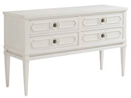 Buffet tables (also known as sideboards) are an important part of a dining room. Delray Server Lexington Home Brands