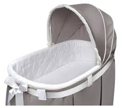 Easy returns · free shipping over $45 · everyday free shipping* Grey Bassinet Modern Bassinets Cradles Badger Basket