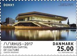 Marka Dokk1 Culture House Daniya Aarhus European Capital Of Culture 2017 Mi Dk 1918 Afa Dk 1896 Cool Places To Visit Aarhus European Destination