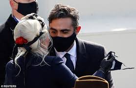 A detailed look into lady gaga's dating history and all the boyfriends she's had from 2005 to present, including michael polansky, christian carino, and more. Lady Gaga Is Crazy About Boyfriend Michael Polansky After That Mask On Kiss At Inauguration Daily Mail Online