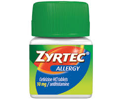 zyrtec allergy products dosages for children adults