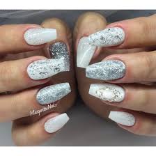 But there can be certain situations where you need to say them good bye for a few weeks or may be forever! Coffin Shaped Nails White New Expression Nails