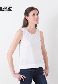 If you've already made your front and back pattern pieces, then you're ready to sew them together! 7 Great Woven Tank Top Sewing Patterns Sarah Kirsten
