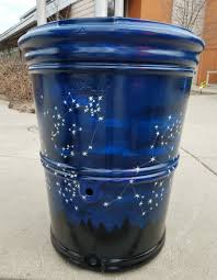 Constructed of the same durable resin as the barrel (the black option is recycled plastic), this stand. Khs Students Paint Rain Barrel For Local Organization