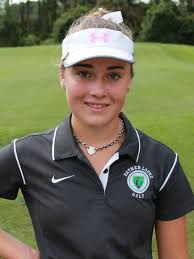 Emma Albrecht tied for 12th midway through state final