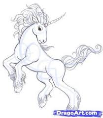 Easy To Draw Anime Unicorn Horses How To Draw Unicorns Step 8 Unicorn Drawing Creature Drawings Unicorn Art
