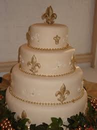 Fleur De Lis Wedding Cake Cookies Wedding Cakes Cake Art
