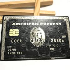 Jun 07, 2018 · get your black metal card fix with a mastercard black card in stark contrast to the centurion card, anyone can apply for the mastercard® black card™ ( review ) without a special invitiation. American Express Black Centurion Bank Card Customise Yourself Great Gift Free Shipping