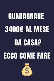 Vuoi Scoprire Come Guadagnare 3400 Al Mese Stando Tranquillamente Seduto Sul Divano Allora Vis Fare Soldi Con Artigianato Come Fare Soldi Idee Per Fare Soldi