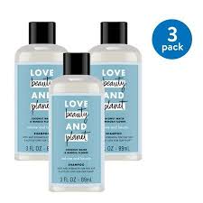 Love Beauty And Planet Coconut Water And Mimosa Flower Volume And Bounty Shampoo 3 Oz 3 Pack Walmart Com Shampoo Organic Coconut Oil Mimosa Flower