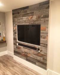 Reclaimed Weathered Wood In 2021 Farm House Living Room Living Room Tv Wall Tv Wall Decor