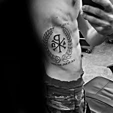The most common christian tattoo design is the cross tattoo. 50 Chi Rho Tattoo Designs Fur Manner Christian Symbol Ink Ideen Mann Stil Tattoo Chi Rho Tattoos Manner Tattoos Fur Bruder