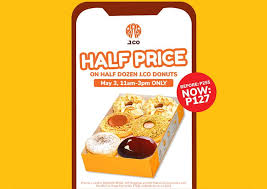 When is father's day in philippines? Half Price On Half Dozen Jco Donuts May 3 2021 Sm Supermalls