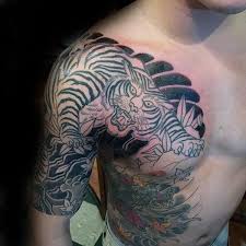 The japanese tiger tattoo holds a great deal of meaning and in this article, i plan to go through much of the history and meaning behind this historical image. 70 Japanese Tiger Tattoo Designs For Men Masculine Ideas