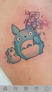 epingle par 柚木茶 sur dessin totoro tatouage dessin