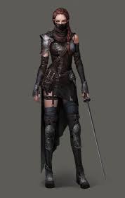 Assassin Si Woo Kim Warrior Woman Concept Art Characters Character Portraits