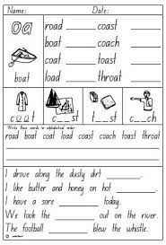 There are two different exercises that ask your student to determine the correct vowel team to make a word. Vowel Digraph Oa Activity Sheet Studyladder Interactive Learning Games